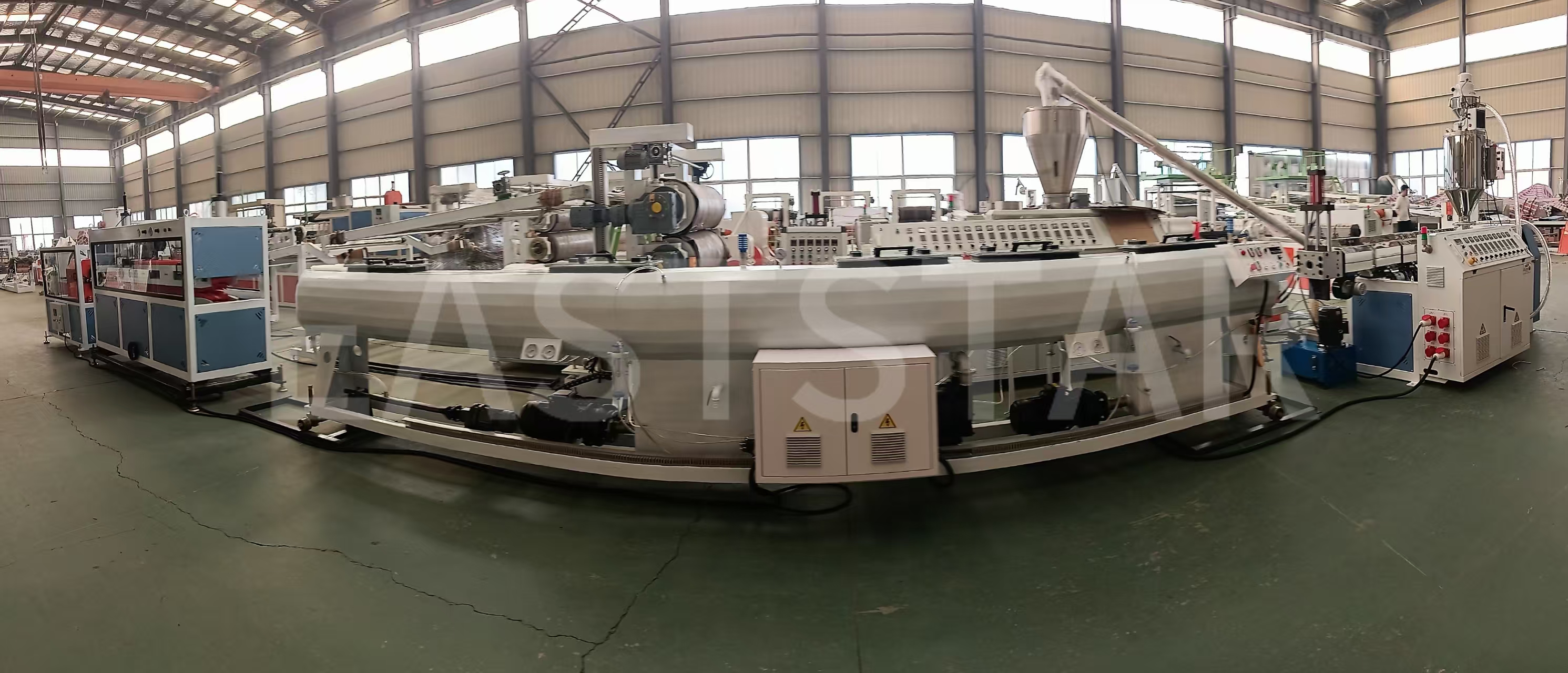 QINGDAO EASTSTAR завершила поставку линии по производству полиэтиленовых труб, поддерживая развитие палестинской инфраструктуры