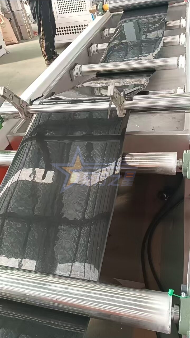 Клиент посетил завод EASTSTAR в Циндао для пробного запуска линии по производству лотков для рассады из ПП/ПС