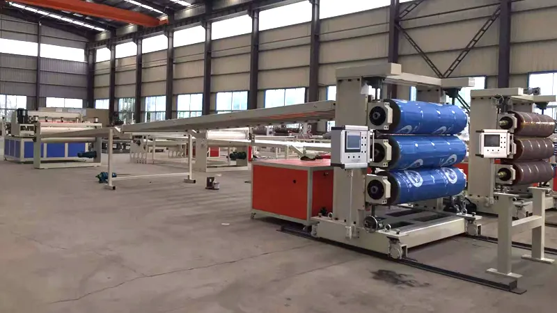 plastic sheet machine