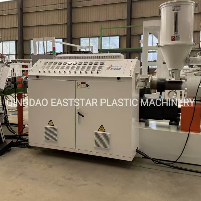 Линия по производству ПВХ-профиля «один из двух» для животноводства